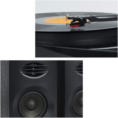 Mbeat Pro-M Stereo Turntable System with Bluetooth - Black