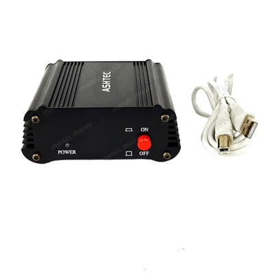 48V Phantom Power Supply + XLR 3 Pin Microphone Cable for Condenser Mic