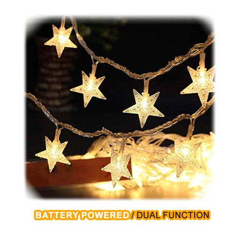 LED Star Decorative Lights SANSAI GL-DD050WW