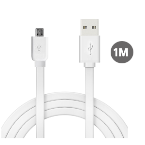 Micro USB Flat Cable – 1M SANSAI SAM-4S005M