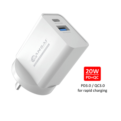 20W USB C + A Wall Charger SANSAI HW-2266