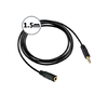 Stereo Plug to Socket Cable 1.5M SANSAI CK8014G