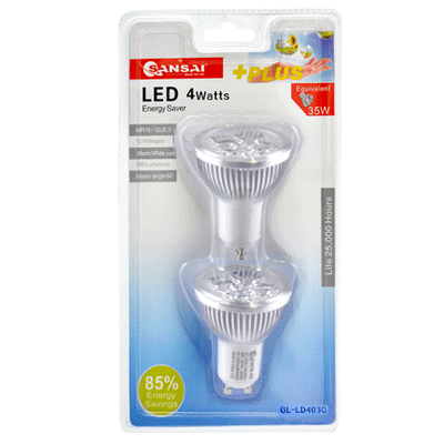 4W LED GU10 Downlight – 2 Pack SANSAI GL-LD403G