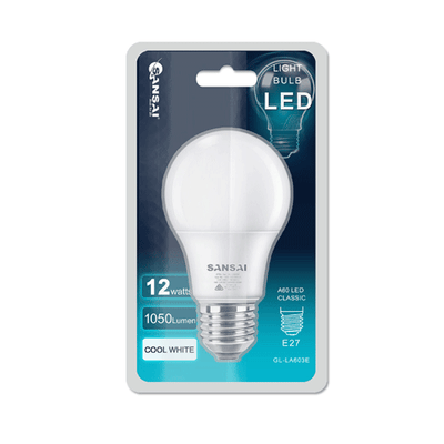 12W Led Light Bulb Sansai Gl-La603E