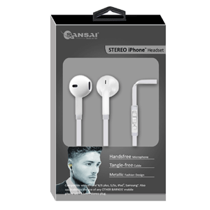 Stereo Sound In-Ear Headset SANSAI IPH-233C