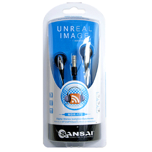 MP3 Digital Earphone SANSAI MDR-172
