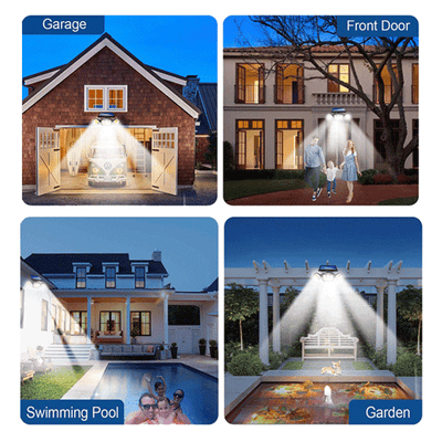 Solar Power LED Sensor Light SANSAI GL-H827G