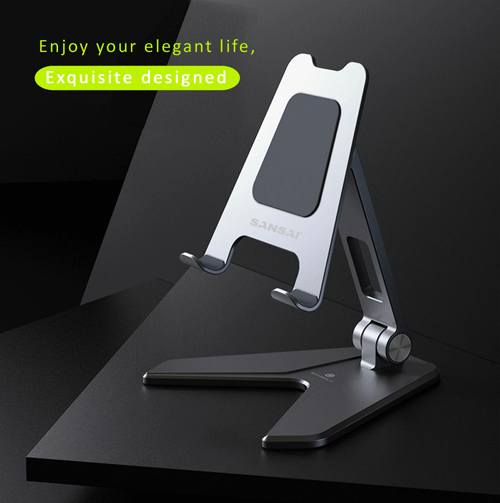Aluminum Desktop Tablet & Phone Stand SANSAI SCX-5202B