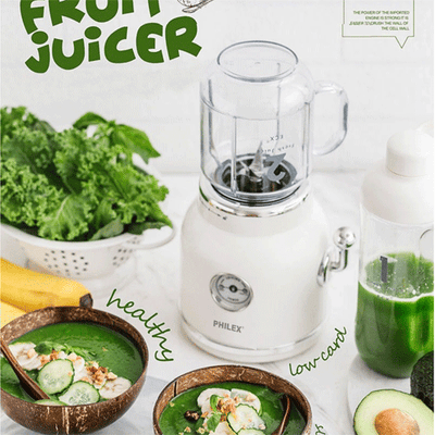 Retro Style Electric Blender SANSAI PHB-5005