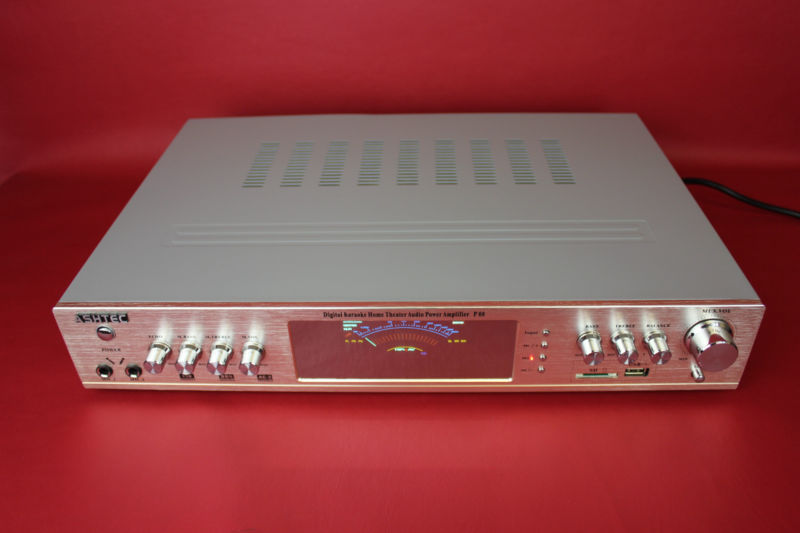 Ashtec 600W Bluetooth Powered Surround Mixer Amplifier