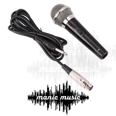 DYNAMIC CARDIOID MIC MICROPHONE + 3m XLR Female to 1/4"