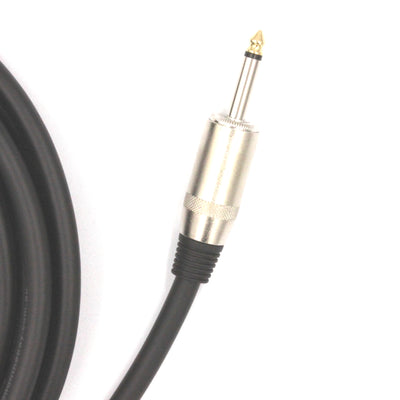 2x 10 Meters Speakon Right Angle to ¼" 6.35 Guitar Jack Speaker Lead Cable Cord 10M Australian Made