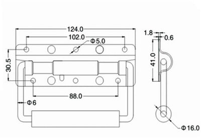 Spring Loaded Handle Steel Surface Mount Rubber Grip Chrome Road Flight Case Hardware Roadcase Hardcase Tool Box