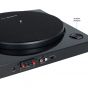 mbeat® Pro-M Bluetooth Stereo Turntable System (Black) - Vinyl Turntable Record Player, Vinyl 33/45, Bluetooth Streaming via Smart Devices