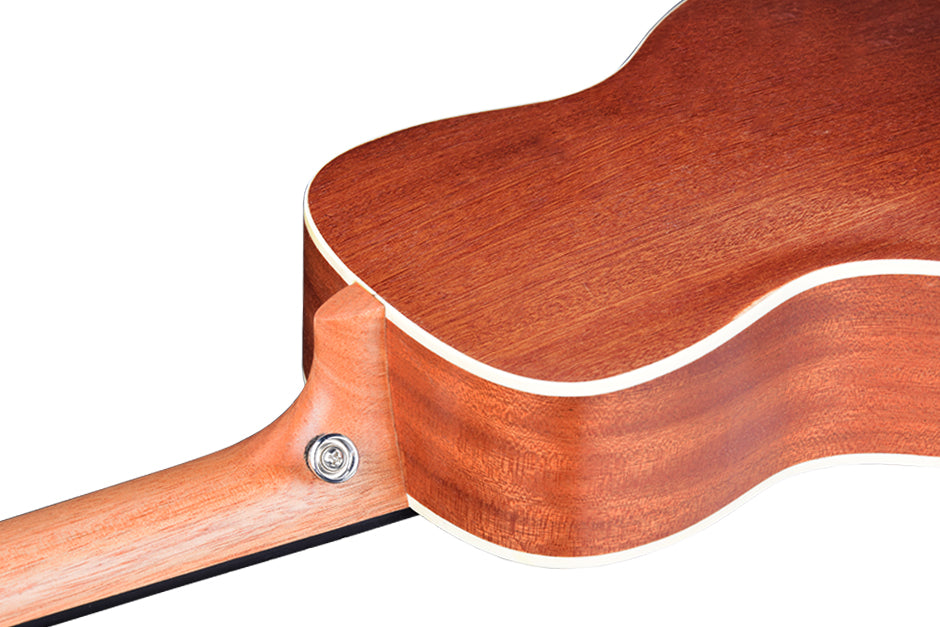 Acoustic Electric Ukulele Spruce Rosewood Concert 24 inch with EQ option installed