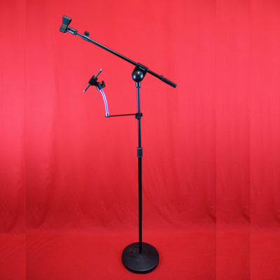 Universal Phone Holder For Microphone and Music Stand Clamp On Metal Gooseneck