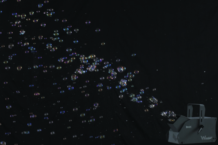 Event Lighting W101- Bubble Machine with Wireless Remote Control