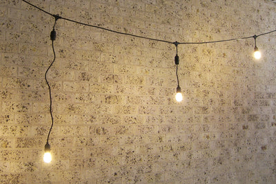 Event Lighting  FESDROP250 - Festoon dropper 250mm - Black