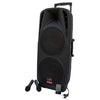 Dual 10" Inch Portable Speaker Set 600w Mobile PA Sound System Battery Bluetooth + 2 UHF Microphone + Stand