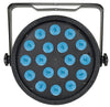 CR Lite High Power LED Light RGB 18 3-in-1 Tri Color Slim Par Can DJ Wedding with Fade Strobe Auto Sound DMX Control