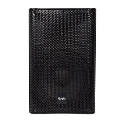 QTX Quest-15A Powerful Active PA cabinet Bluetooth FM tuner Speaker with wheels