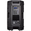 QTX Quest QKS15 Speaker Bluetooth Active Loud Sound System PA with 2 Tunable UHF Microphones