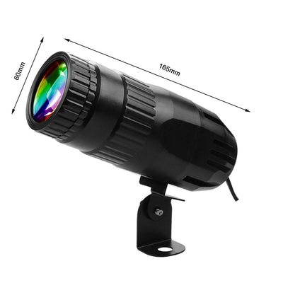 CR Lite 10W 4 in 1 RGBW Multicolor LED Spotlight with control for Mirror Ball
