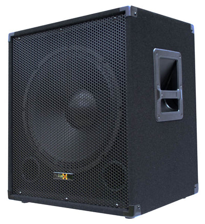 QTX Quest 12SSA 2040W 2.1 Active PA System Bundle | 15" Subwoofer, Mixer, Stands & Cables
