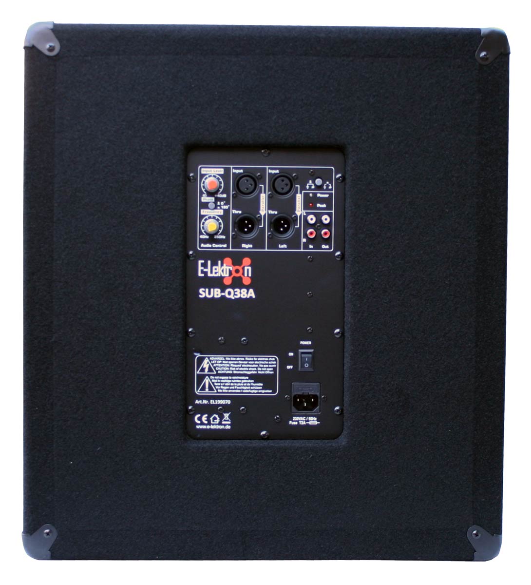 2800w Speaker Sound System - 2x 12" Active PA Speakers + 2x 15" Active Subwoofers + UHF Wireless Mics + Poles