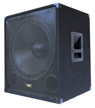 2200w Bluetooth Vocal Sound System - 2x 12" Speakers + 1x 15" Active Subwoofer + 2x Wireless Microphones + Stands