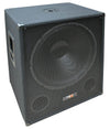 2800w Speaker Sound System - 2x 12" Active PA Speakers + 2x 15" Active Subwoofers + UHF Wireless Mics + Poles