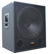 2x 15" inch Active Power PA 1200W Subwoofer for DJ Party Club