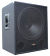 2400w Bluetooth Vocal Sound System - 2x 15" Active Speakers + 1x 15" Active Subwoofer + Wireless Mics + Stands