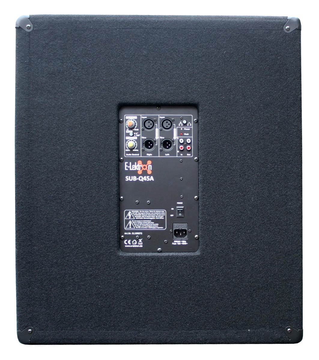 QTX Quest 12SSA 2040W 2.1 Active PA System Bundle | 15" Subwoofer, Mixer, Stands & Cables