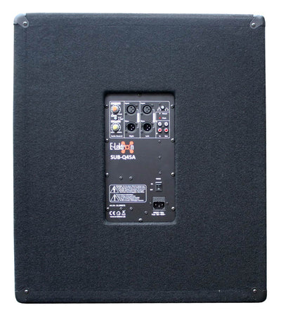 QTX Quest 12SSA 2040W 2.1 Active PA System Bundle | 15" Subwoofer, Mixer, Stands & Cables