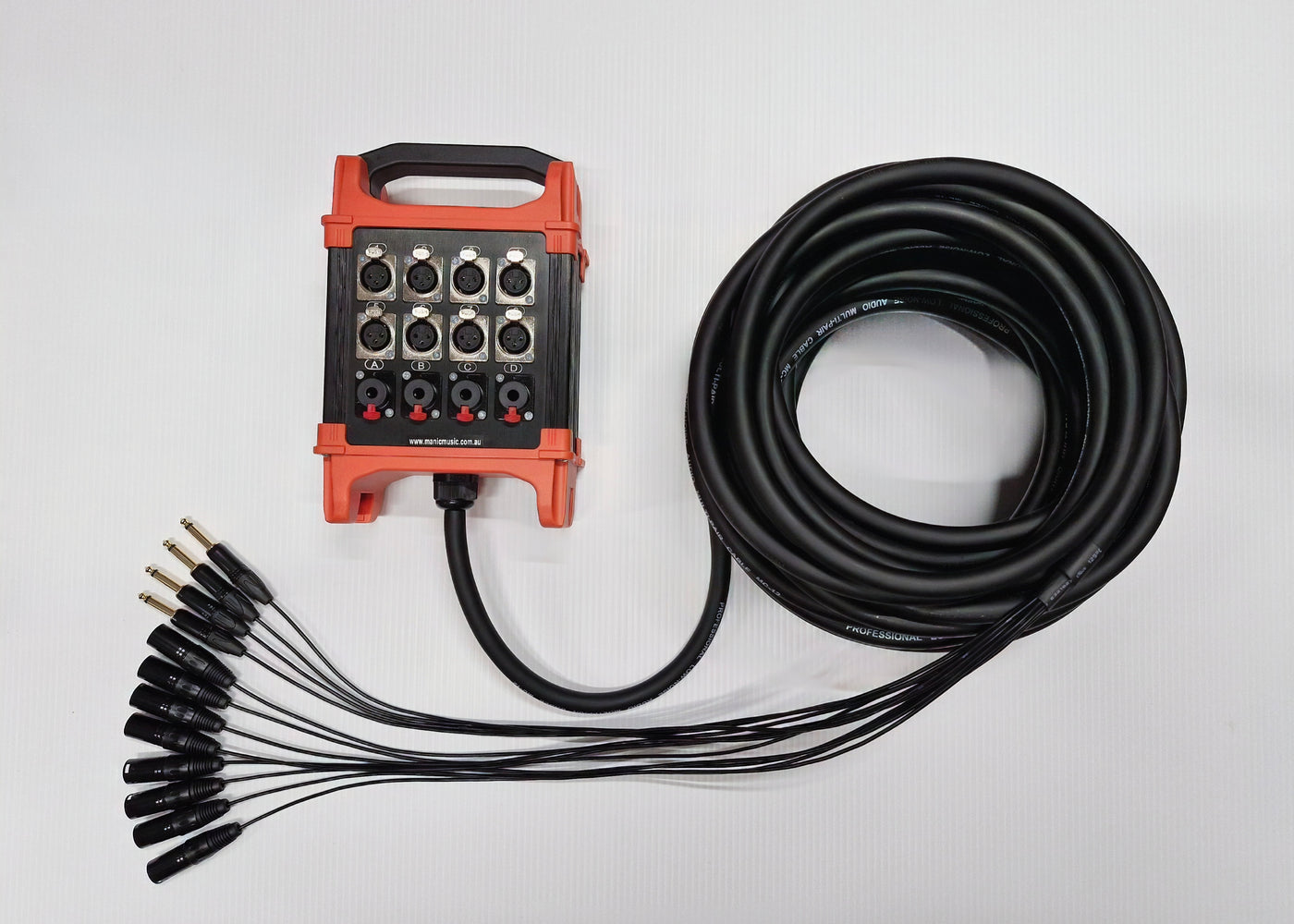 Custom Australian Made Multicore Stage Box Snake Cable Any Length 2 4 6 8 12 16 24 32 40 Channels