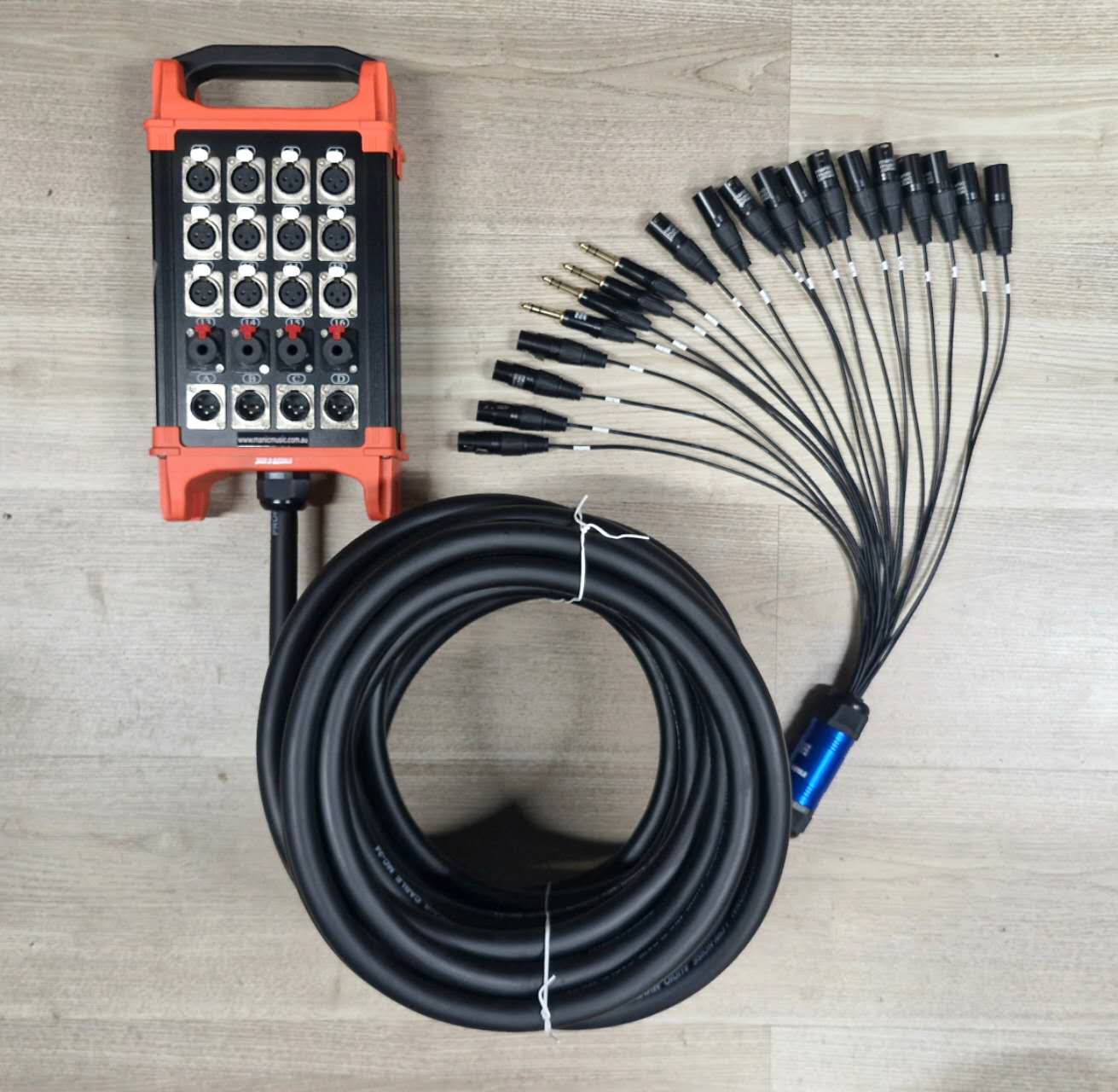 Custom Australian Made Multicore Stage Box Snake Cable Any Length 2 4 6 8 12 16 24 32 40 Channels