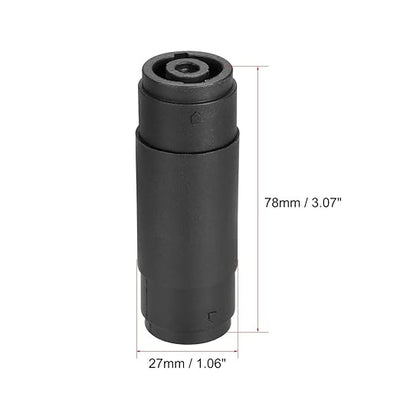 2 or 4-Pole Female to Female Speakon Speaker Socket Adapter Cable Lead Joiner Connector