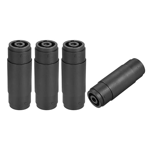 2 or 4-Pole Female to Female Speakon Speaker Socket Adapter Cable Lead Joiner Connector