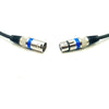 50cm 3-Pin XLR Male to Female Balanced Cable Microphone Mic Cord Black Australian Made
