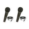 Dynamic Microphone Mic + Free Cable + Adapter Karaoke Recording Studio DJ
