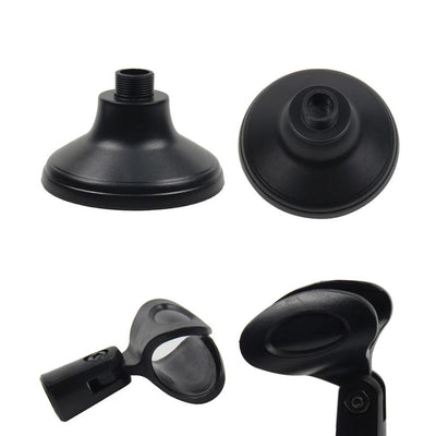 Mini Mic Stand with Microphone Clip Desktop Floor instruments Tabla