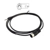 5 Pin Din To 3.5mm Jack Cable iPod Headphones output to Amplifier Quad B&O Sonab