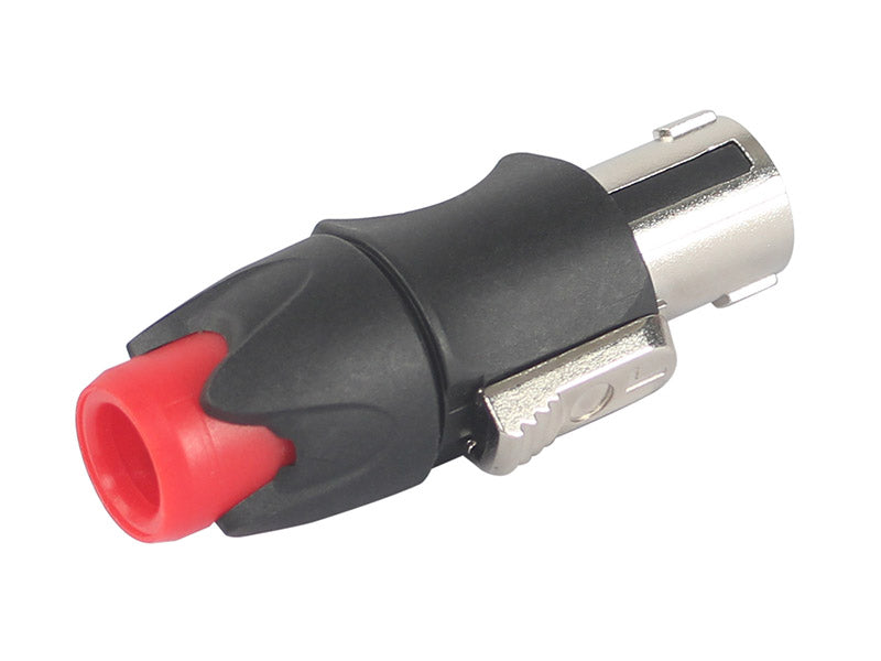 Metal Insert Speakon Jack  Speaker Cable 2 or 4 Pole Orange or Blue