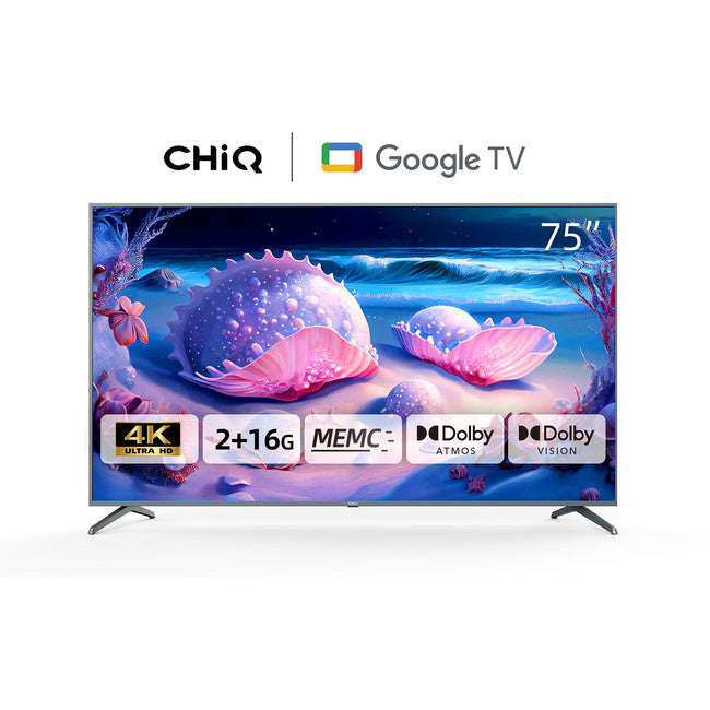U75F8TG 75" 4K UHD GOOGLE TV CHIQ 43094016