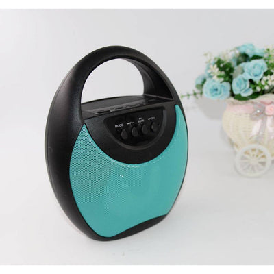 Portable 8w Bluetooth Speaker Wireless TF USB AUX/MIC Input + Free Adapter