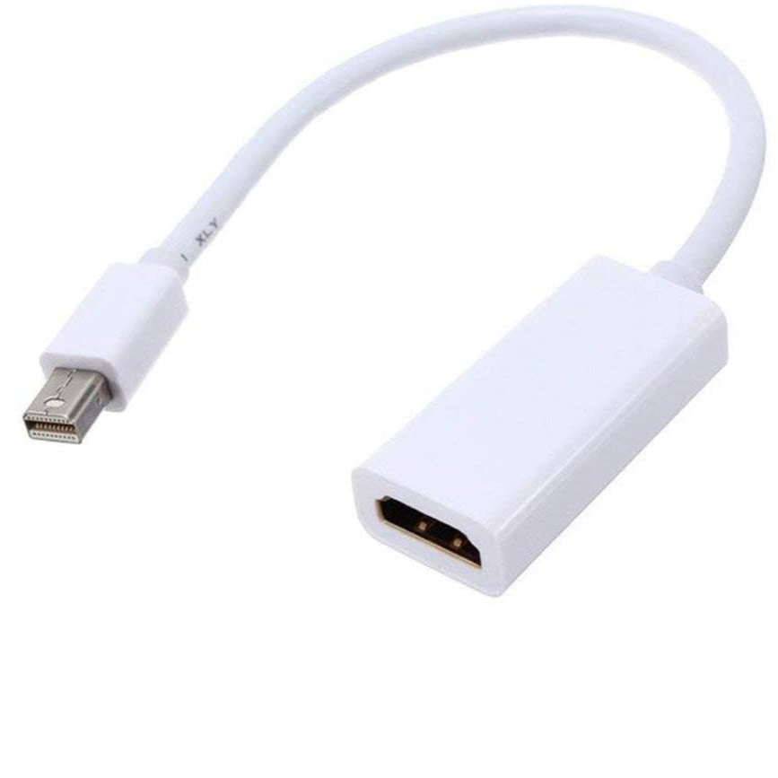 Mini Display Port Dp Thunderbolt to Hdmi Adapter White for Macbook Pro Air Mac Imac Surfacebook Pro 4k