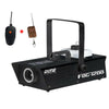 1200w Fog Smoke Machine With Wired And Wireless Remote Control + 5L Liquid