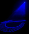 CR Compact Blue 500mw Laser Disco Light Party Set 400w Smoke Machine + 1L Liquid