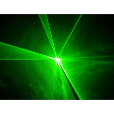 CR Compact Green 100mw Laser Disco Light Party Set 400w Smoke Machine + 1L Liquid